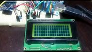 Arduino 16x4 LCD Display