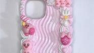 #kirby #decoden #decodenphonecase #phonecase #phonecover #diy #creamglue #iphonecase #foryou