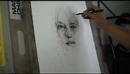 SCRIBBLING A PORTRAIT WITH A PEN (TUTORIAL)