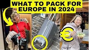 Europe: Travel Essentials for a Carry-On Bag in 2024 (Tips and Tricks)