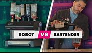 We pit a robot cocktail maker against a real bartender
