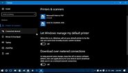 Windows 10 Settings Devices Printers and Scanners What it is and how it works