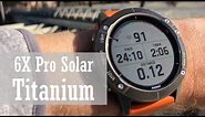 MAD.RUN Garmin Fenix 6X Pro Solar Edition Titanium Review