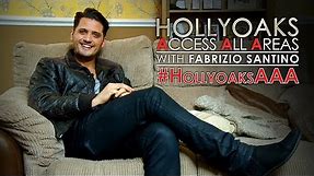 #HollyoaksAAA with Fabrizio Santino
