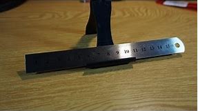 Regla metalica varios usos / 15CM Stainless Steel Straight Ruler High Precision