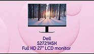 Dell S2721HSX Full HD 27" LCD Monitor - Black - Product Overview - Currys PC World