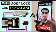 WiFi Door Lock using ESP32 CAM & Blynk - IoT Projects for Smart House