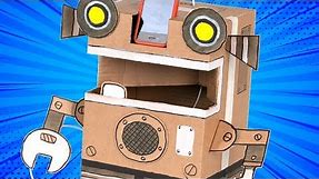 How to Make a Cardboard Robot | DIY Craft Ideas for Kids