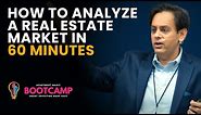 How to Analyze a Real Estate Market in 60 Minutes - Know More than a Local Expert - Neal Bawa