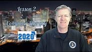 Computer Literacy Lesson 2 2020- Introduction, basics, Google Drive, Docs.