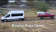 Kinetic Rope Demonstration (FieryRed Kinetic Rope)