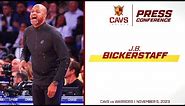 Cavs Head Coach J.B. Bickerstaff Pre-Game Press Conference Vs. Warriors