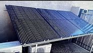 Run your window AC with just 2 solar panels when sun shines. Easy DIY project you can do in one day.