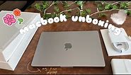 2023 MacBook Pro 14 inch M2 Apple chip space gray unboxing | unboxing my first laptop