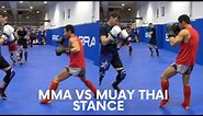 The Ultimate STANCE Test: Muay Thai vs MMA Stance