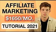 Affiliate Marketing Tutorial For Beginners (Step by Step)