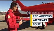 Red Arrows: Take a tour of the team's ICONIC Hawk T1 jet