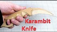 How to make DIY Cardboard Knife