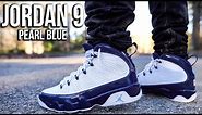 JORDAN 9 "PEARL BLUE" "UNC" "ALL STAR" REVIEW AND ON FOOT