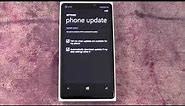 Nokia Lumia 920 Update