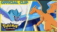 Charizard vs. Articuno! | Pokémon: Advanced Battle | Official Clip