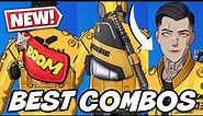 BEST COMBOS FOR *NEW* GOLDEN GEAR MIDAS SKIN (ANIME LEGENDS PACK)! - Fortnite