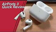 AirPods 3 Philippines Quick Review: A must have for iPhone users!