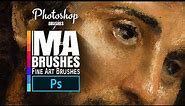 Realistic Photoshop Painting Brushes (Oil & Acrylic)(Long Version)