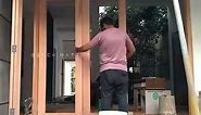 Bifold wooden doors (Sliding folding doors)