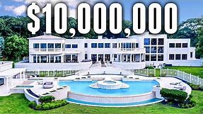 ONLY asking $10,000,000?! Inside a MASSIVE Mega Mansion with private Helipad!