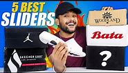 5 Best Nike Air Jordan Sliders/FlipFlop Haul for Men 🔥 Skechers, Bata Review 2023 | ONE CHANCE