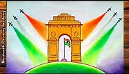 26th January drawing||how to draw Republic day ||independence day