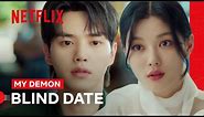 Song Kang and Kim You-jung Go on a Blind Date | My Demon | Netflix Philippines