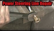 Repairing a Leaking Power Steering Line