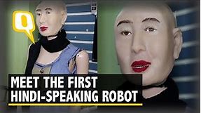 Meet Rashmi, the First Hindi-Speaking Humanoid Robot I The Quint