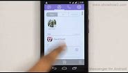 Viber Messenger - How To Send Emoticons Along With Your Message