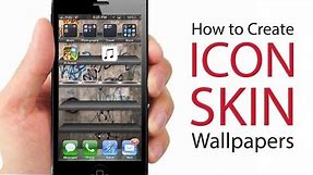 How to Create Icon Skin Wallpapers for iPhone, iPod
