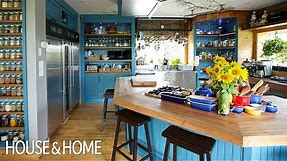 A Colorful and Super-Functional Chef's Kitchen