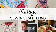 45  Free Vintage Sewing Patterns