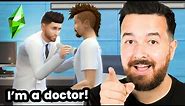 I became a doctor in The Sims 4! Part 5 - Super Sim (Season 4)