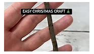 Twig & ribbon Christmas trees 🎄 #christmascrafts #craftsforkids #easycrafts #diyornaments #christmascrafting #CraftsForAllAges | Kids Craft Barn