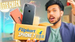 Refurbished iPhone 7 at 14K - (FLIPKART) Unboxing & Checking