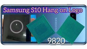 Samsung S10 Hang On Logo Solution