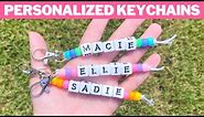 DIY Personalized Keychains