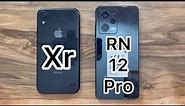 Xiaomi Redmi Note 12 Pro vs iPhone Xr
