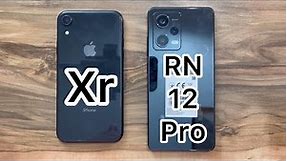 Xiaomi Redmi Note 12 Pro vs iPhone Xr