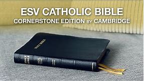 Cambridge Bibles ESV Cornerstone | Catholic Bible Review