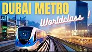 Dubai WorldClass Metro Train Metro Station | India Travel Dubai