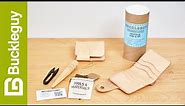 How to Make a Leather Snap Wallet | Step-by-Step Leather Kit Instructions