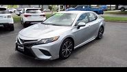 *SOLD* 2018 Toyota Camry SE Walkaround, Start up, Tour and Overview